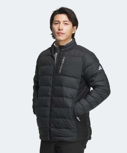 アディダスゴルフ　プリマロフトアウター ADIDAS | WIND. RDY チェストポケット付き フルジップ ダウン