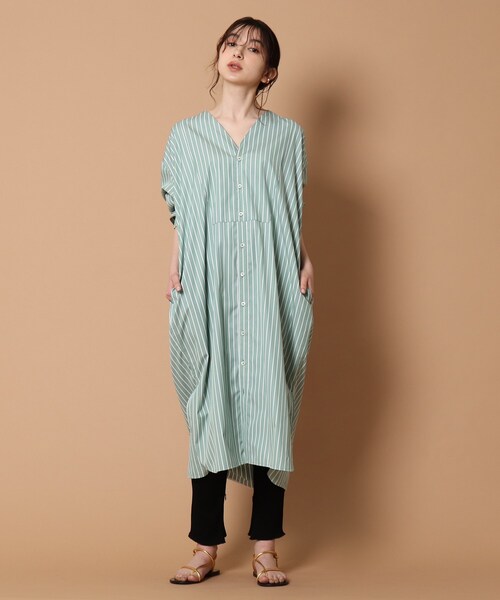 Dressterior Ticca ティッカ ストライプシャツワンピース Buyee An Online Proxy Shopping Service Shop At Zozotown Bot Online