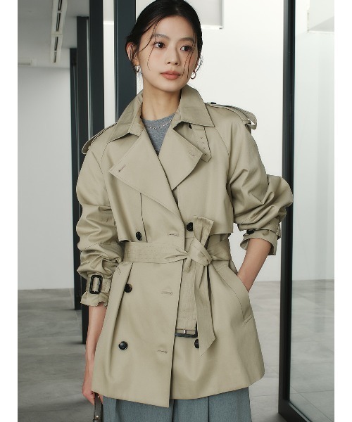 NOEMIE | ゴシックフリルレースアップケープコート - Buyee, an Online