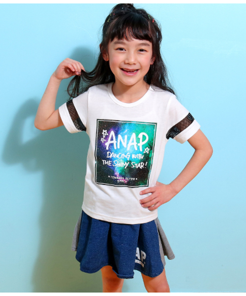 Anap Kids メッシュライン宇宙柄プリントtシャツ Buyee Ein Proxy Kaufservice Fur Japanische Online Shops Shoppen Sie Bei Zozotown