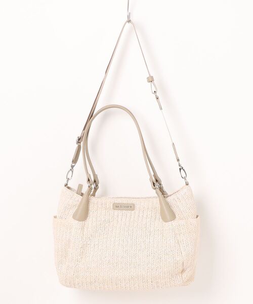 バッグ LA BAGAGERIEつまみハンドル サマー2wayトートバッグ LA BAGAGERIE｜つまみハンドル サマー2wayトートバッグ