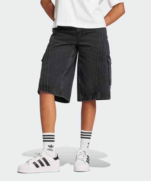 ADIDAS | Adilenium シーズン2 デニムカプリショーツ（ジェンダー 