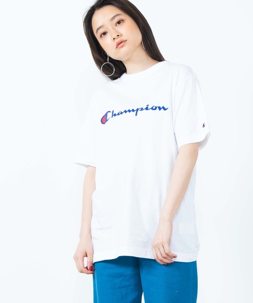 Champion Wego 一部店舗限定 Champion チャンピオン ロゴ半袖tシャツ Buyee An Online Proxy Shopping Service Shop At Zozotown Bot Online
