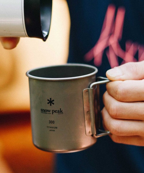 SNOW PEAK | チタンシングルマグ 300 マグカップ コップ クッキング