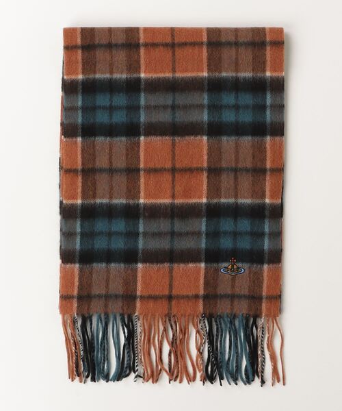 Vivienne Westwood チェック柄マフラー ヴィヴィアンウエスト Vivienne Westwood チェック柄マフラー ヴィヴィアンウエスト