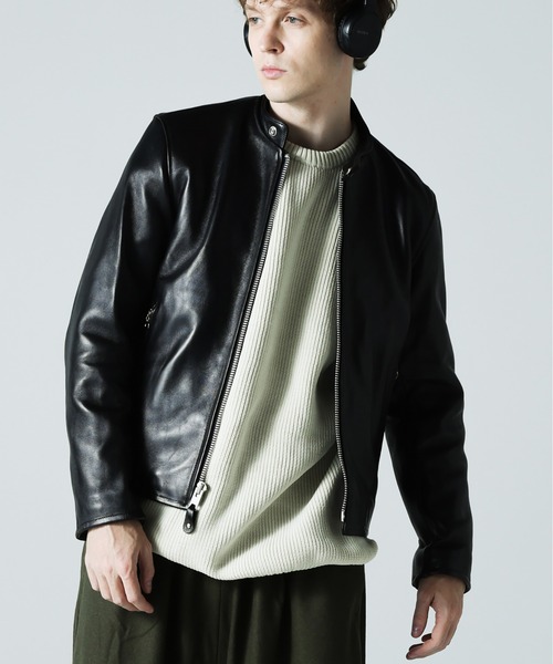 SCHOTT | SCHOTT-70S SINGLE RIDERS JACKET-2/ショット シープレザー
