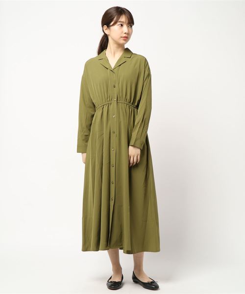 Auli ウエストギャザーシャツワンピース Buyee An Online Proxy Shopping Service Shop At Zozotown Bot Online