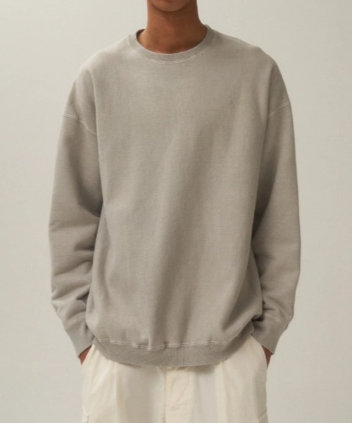 ATON | ATON (エイトン)NATURAL DYE URAKE | OVERSIZED SWEAT