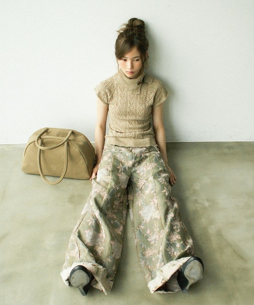 IGI | INSIDE OUT JACQUARD PANTS/インサイドアウトジャガードパンツ