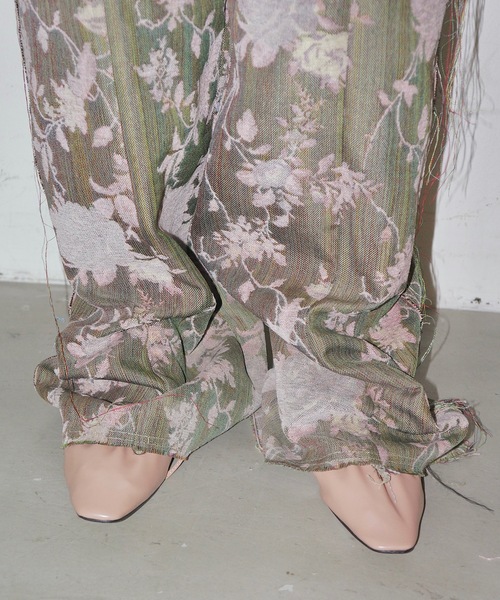 IGI | INSIDE OUT JACQUARD PANTS/インサイドアウトジャガードパンツ