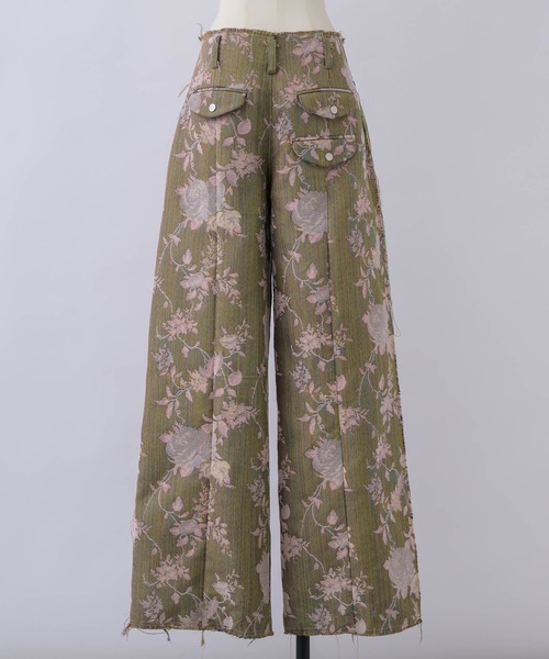 igi インサイドアウトジャガードパンツ IGI | INSIDE OUT JACQUARD PANTS/インサイドアウトジャガードパンツ
