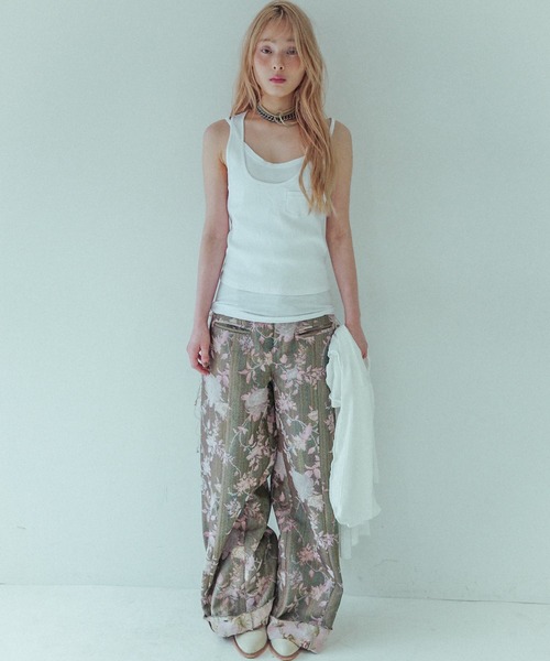 IGI | INSIDE OUT JACQUARD PANTS/インサイドアウトジャガードパンツ