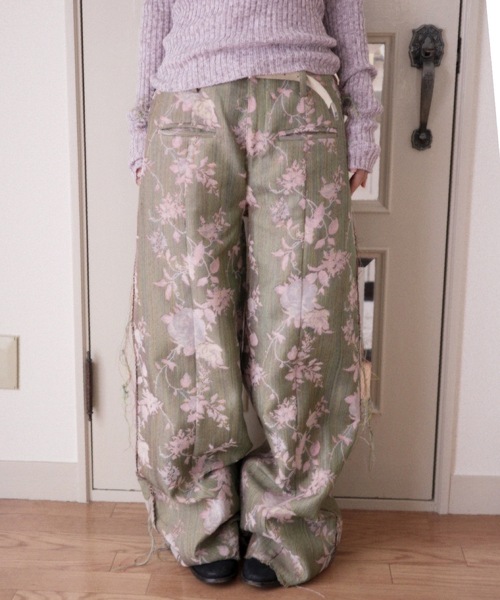 IGI | INSIDE OUT JACQUARD PANTS/インサイドアウトジャガードパンツ