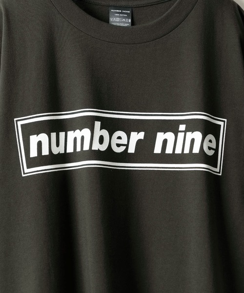 NUMBER (N)INE | number nine BOX LINE T-SHIRT / ナンバーナインロゴ