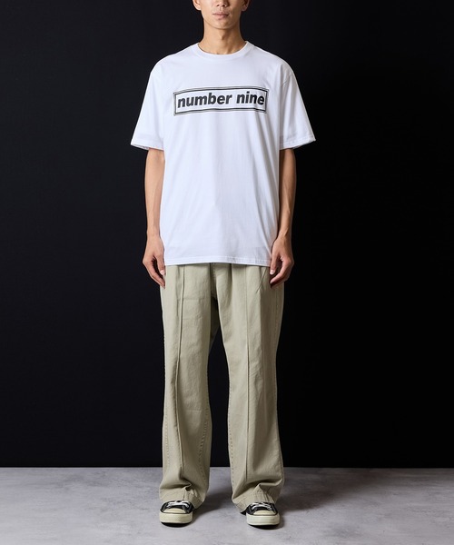 NUMBER (N)INE | number nine BOX LINE T-SHIRT / ナンバーナインロゴ