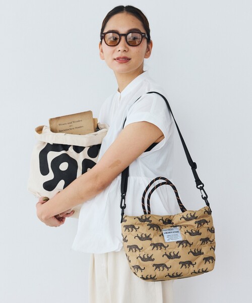 THOUSAND MILE × FREAK’S STOREカットソー ミニバッグ KiU/別注 撥水PADDED TOTE MINI BAG｜Daytona Park(FREAK'S