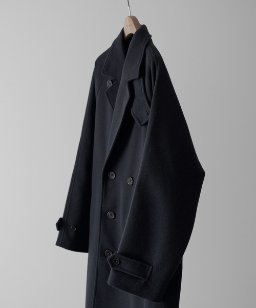 RUUBON | 【RUUBON】 melton double chester coat / メルトン ダブル
