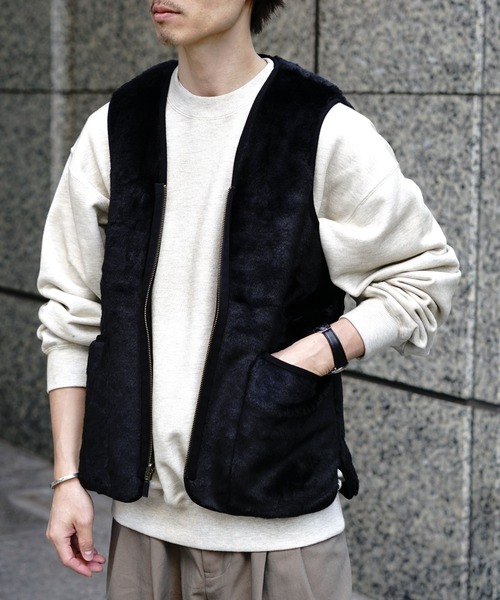 BARBOUR | BARBOUR/バブアー/フロントジップ ファー ライナー