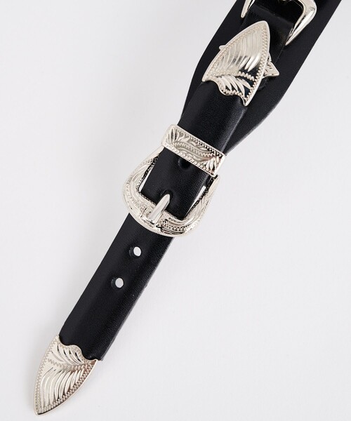 TOGA | Double buckle leather bangle - Buyee, an Online Proxy