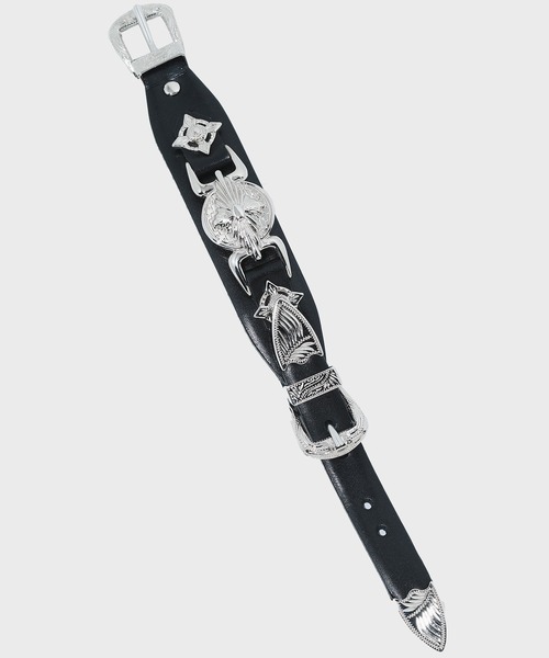 【TOGA】DOUBLE BUCKLE LEATHER BANGLE TOGA | Double buckle leather bangle - Buyee, an Online Proxy