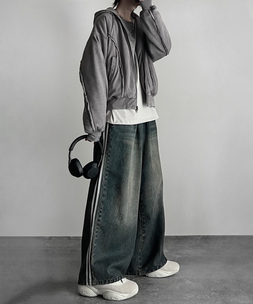 ADRER | Padded Parker Short Blouson / パデッドパーカーショート