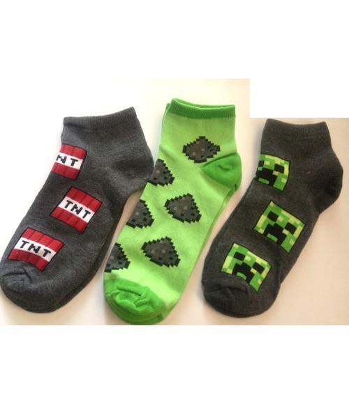 Ability Minecraft マインクラフトソックス Quarters クリーパー Tnt クリーパー 火薬 クリーパー 音楽ディスク 6 Pack 1set Mf053bqsgl Buyee日本代購服務 於zozotown購物 Bot Online