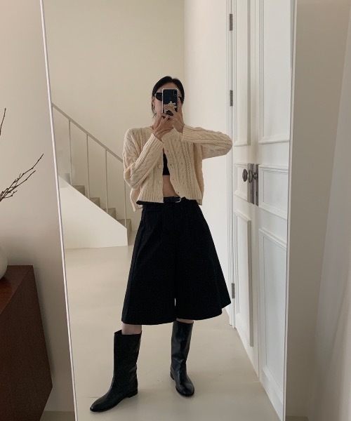 DIDOT.SHOWROOM | ワイドカーフミドルブーツ - Buyee, an Online Proxy