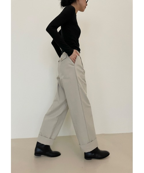 DIDOT.SHOWROOM | ワイドカーフミドルブーツ - Buyee, an Online Proxy