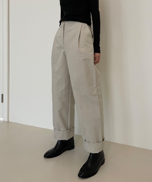 DIDOT.SHOWROOM | ワイドカーフミドルブーツ - Buyee, an Online Proxy