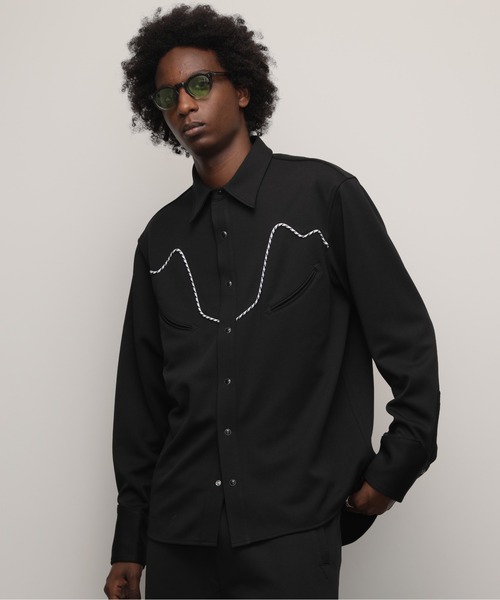 ち*ル様 新品 Schott ショット ジャージ ウエスタンシャツ メンズシャツ schott（ショット）の「Schott/ショット/JERSEY WESTERN SHIRT