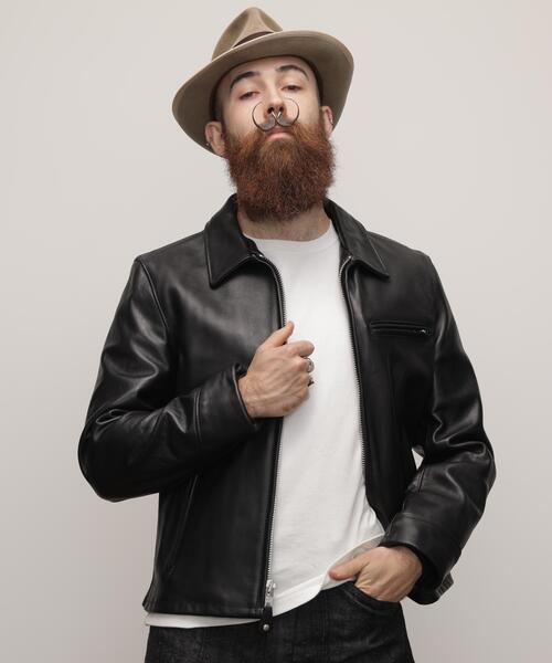 schott 103us ブラック 38 SCHOTT | Schott/ショット/103US TRUCKER JACKET/レザー トラッカー