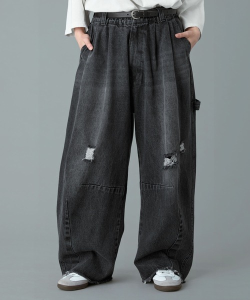 CAHLUMN | CAHLUMN/カウラム Linen Heli Crew Pant/リネン ヘリ