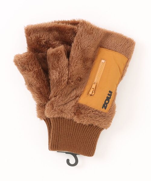 MOZ | moz/モズ メンズ フェイクファーポケット指なしグローブ - Buyee