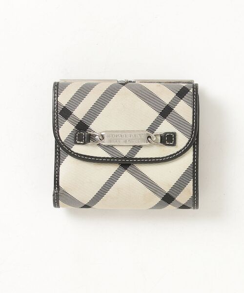 BURBERRY BLUE LABEL 長財布 チェック柄 BURBERRY BLUE LABEL