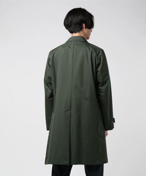 DESCENTE（デサント）ナイロン製モッズコート、ステンカラー