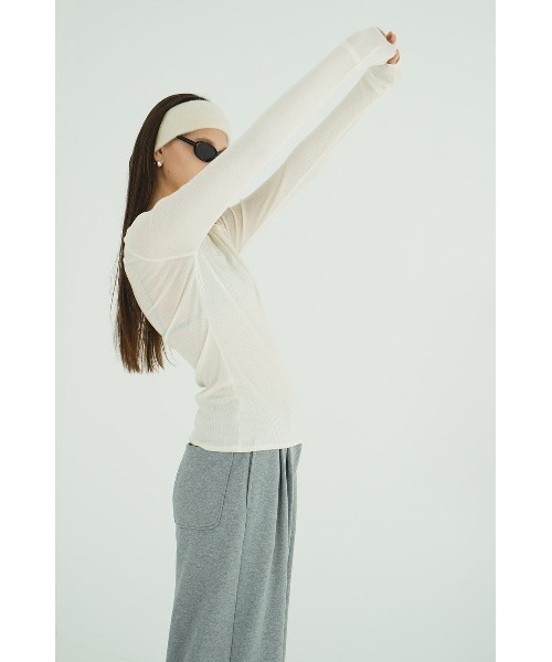 CLANE | CLANE LAYERED SHOULDER CUT TOPS 19105-1362 - Buyee, an