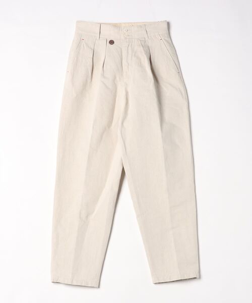 NIGEL CABOURN | Nigel Cabourn CC22 2TACK PANT COTTON LINEN DENIM