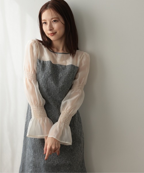 PREFERIR | シアーボリューム スリーブ 結婚式 パーティー