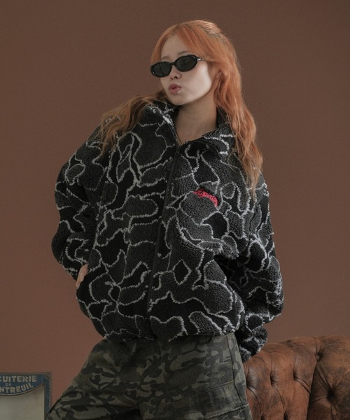 sedacle ボアブルゾン 裏ボア合皮ブルゾン（ブルゾン）｜sedacle（セダクル）の