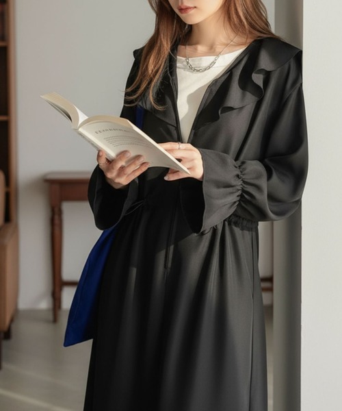 新作 ADAM ET ROPE'レースシャツロンパース ADAM ET ROPE' | レース