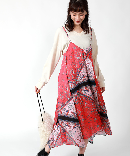Freak S Store Deveaux デヴォー スカーフ柄ワンピース Buyee An Online Proxy Shopping Service Shop At Zozotown Bot Online