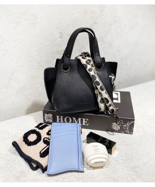 RIPANI リパーニ　ハラコ2wayショルダーバッグレオパード柄 リパーニ 2way ハラコ レオパード柄 ハンドバッグ ショルダー