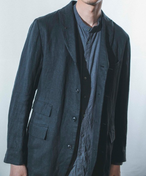 SUZUKI TAKAYUKI | peaked-lapel jacket - Buyee, an Online