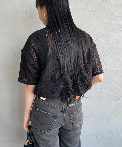 FRED PERRY | [FRED PERRY/フレッドペリー] 総柄レ―スポロシャツ