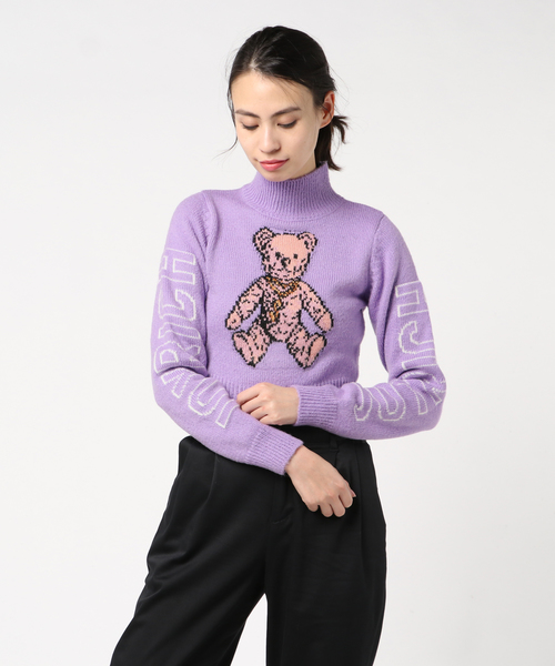 teddy cropped sweater