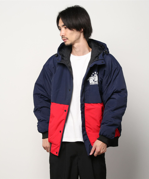 ALDIES | Hood Track Blouson / フードトラックブルゾン - Buyee