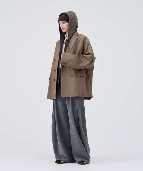SOERTE | TOTAL PATTERN MULCH HOODIE VEST/トータルパターン