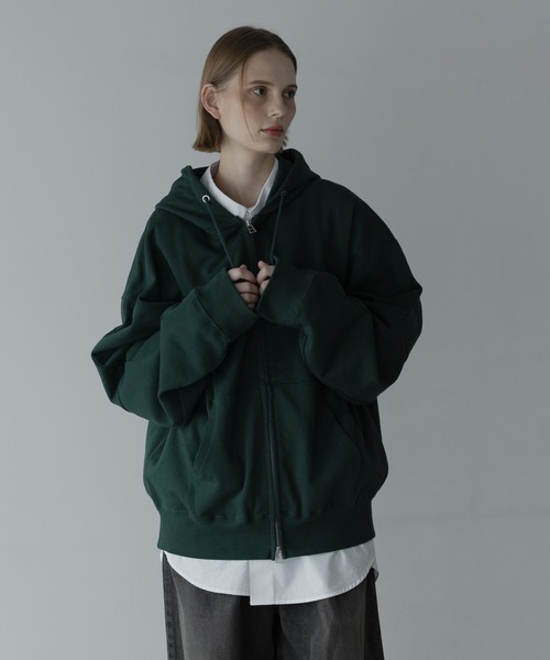 REMER | loose basic oversize zip hoodie / ルーズベーシックオーバー 