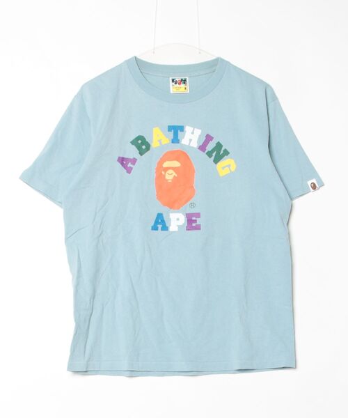A BATHING APEレインボーポロシャツ A BATHING APE（アベイシングエイプ） ポロシャツ COLOR CAMO LARGE