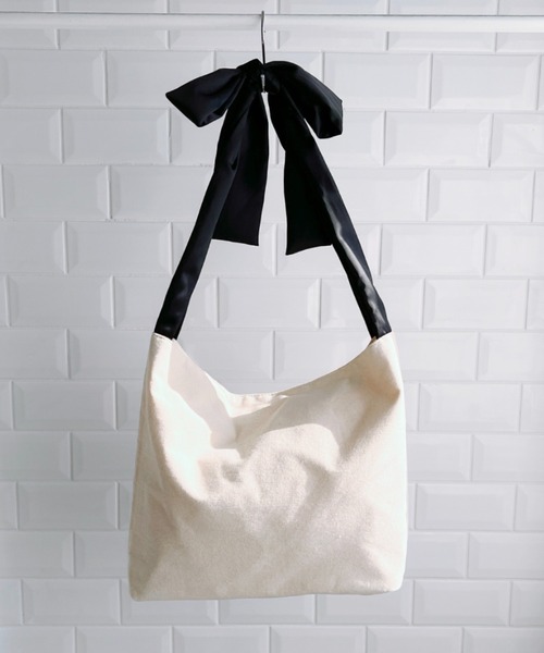 【remer】ルーズショルダートートバッグ remer（リメール）の「loose shoulder tote bag / ルーズショルダー